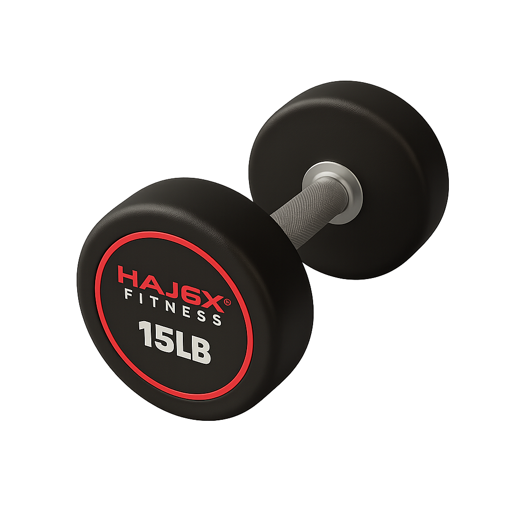 HAJEX Round Dumbbells 5 to 50 LB Set
