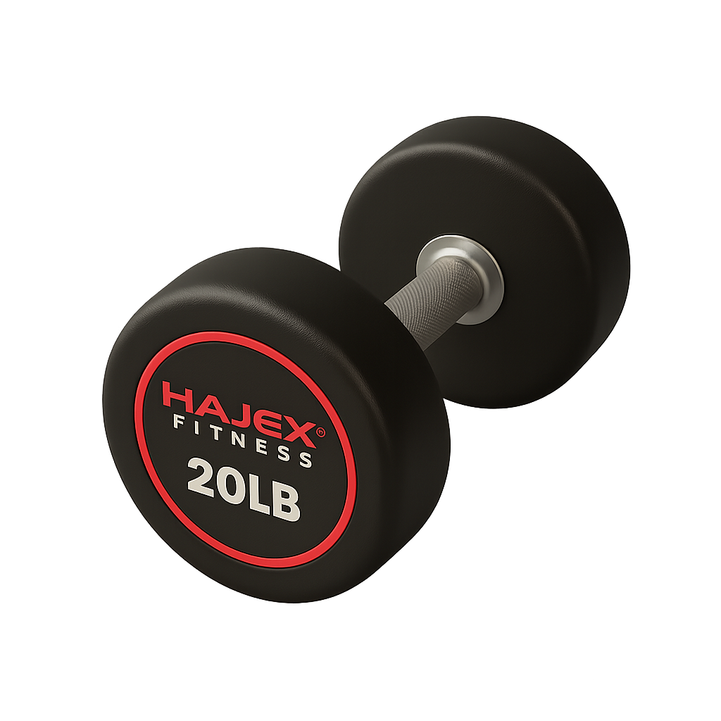 HAJEX Round Dumbbells 5 to 50 LB Set
