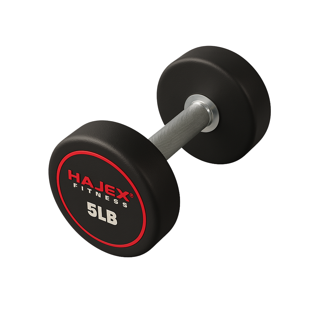 HAJEX Round Dumbbells 5 to 50 LB Set