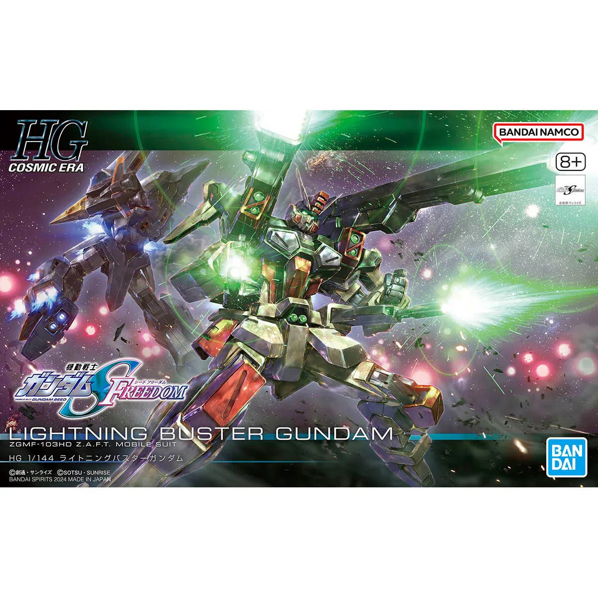HG 1/144 Lightning Buster Gundam - Jack Righteous