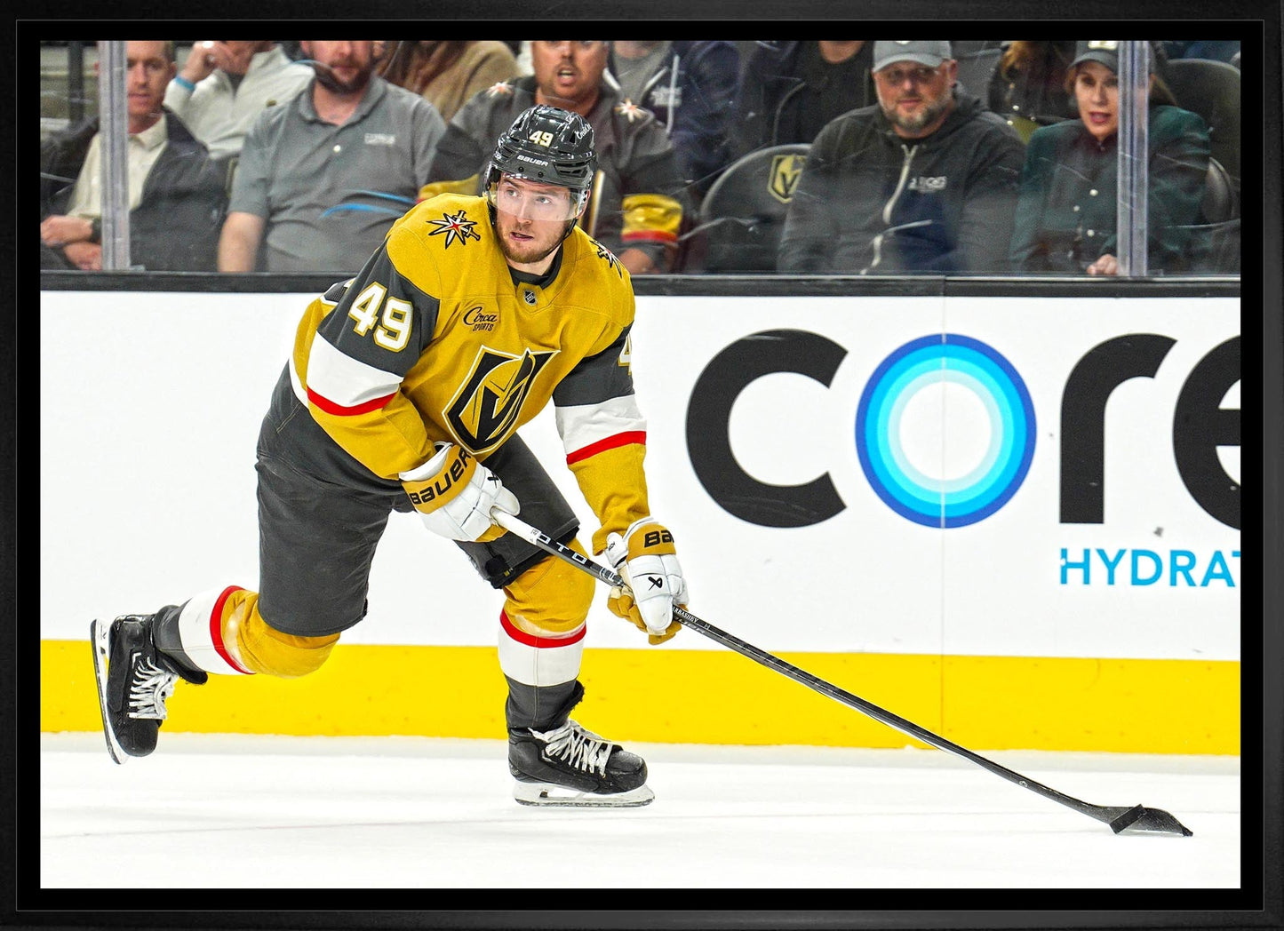 Ivan Barbashev 20x29 Framed Canvas Vegas Golden Knights - Jack Righteous