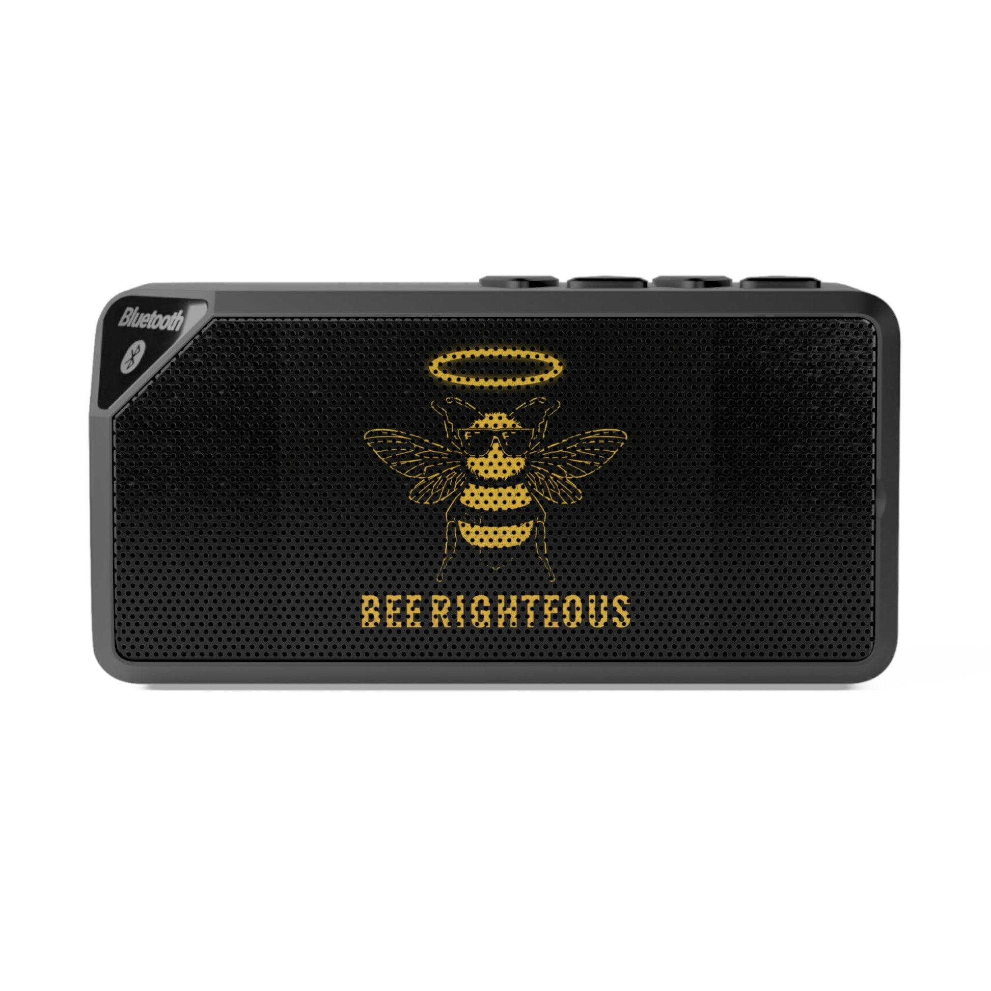 Jabba Bluetooth Speaker - Funky Wireless Sound System, Perfect Gift for Music Lovers, Home Decor, Parties, Travel, Bee Rightheous Design - Jack Righteous
