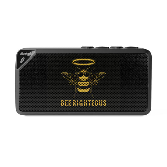 Jabba Bluetooth Speaker - Funky Wireless Sound System, Perfect Gift for Music Lovers, Home Decor, Parties, Travel, Bee Rightheous Design - Jack Righteous