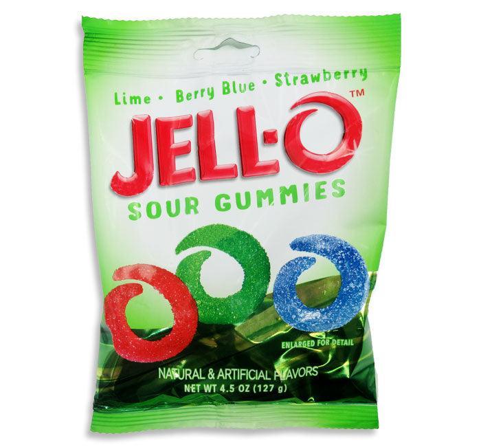 Jello Sour Gummy Candy Bag - Jack Righteous