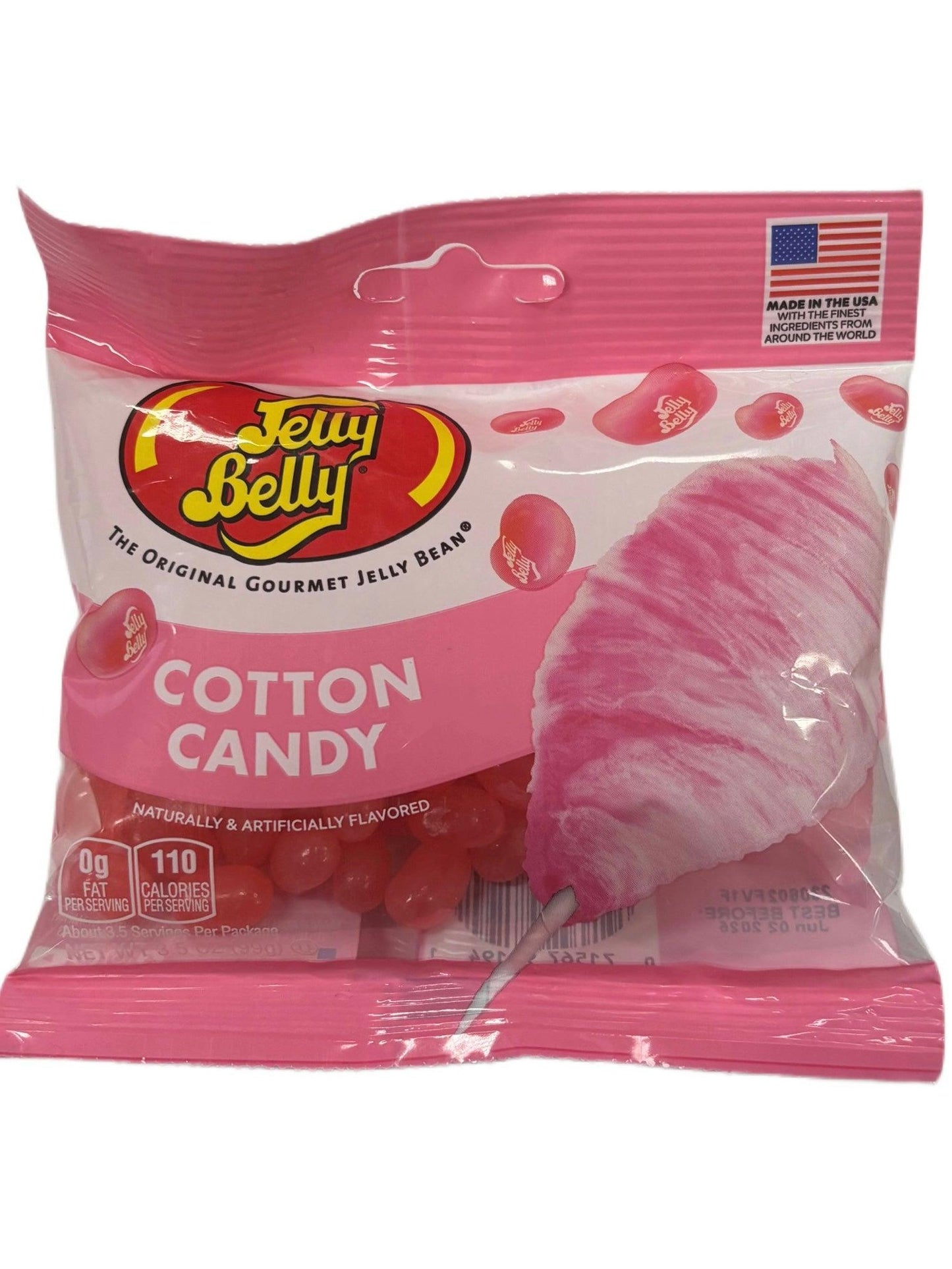 Jelly Belly Cotton Candy 3.5 OZ - U.S Edition