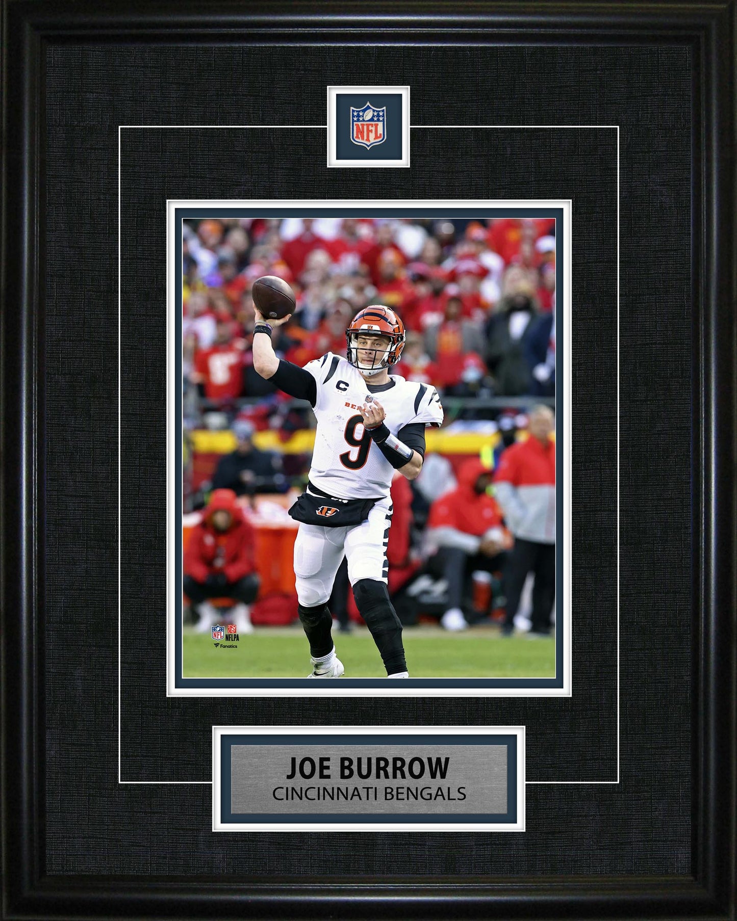 Joe Burrow Framed Pin & Plate Bengals - Jack Righteous
