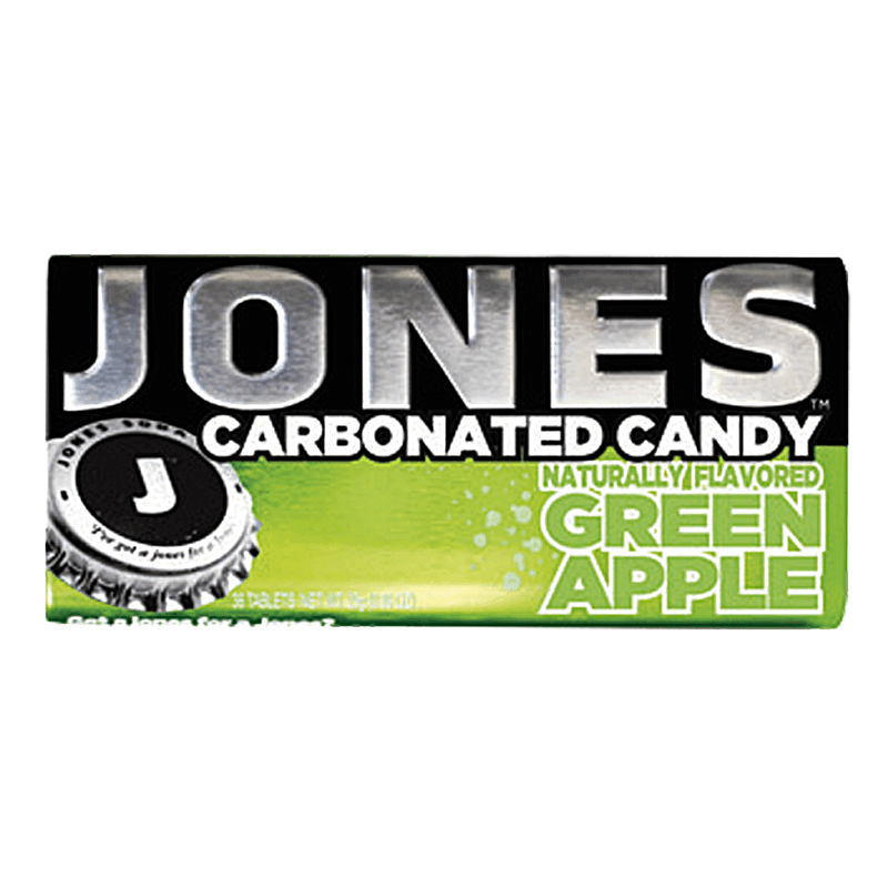 Jones Carbonated Candy - Green Apple 25G