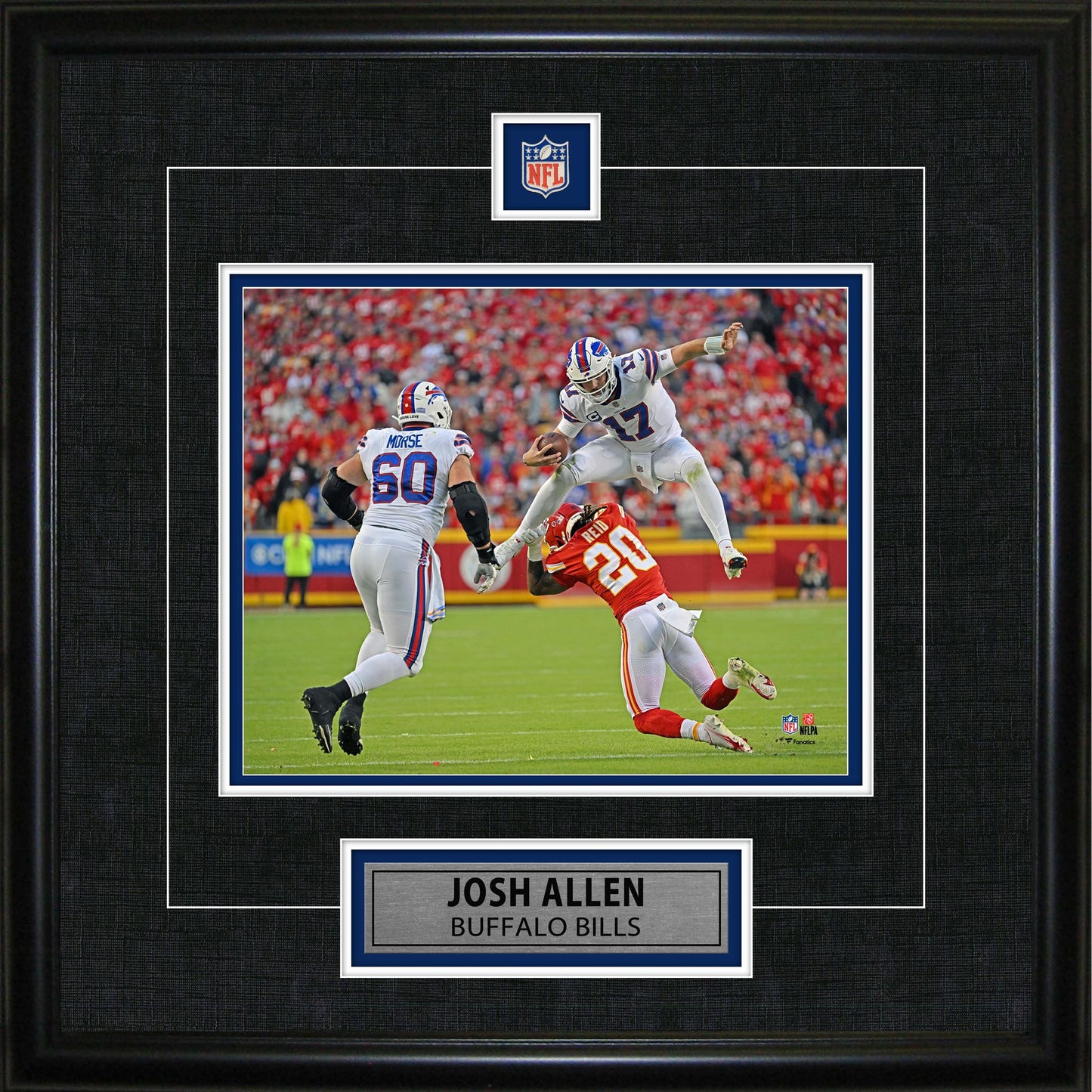Josh Allen Framed Pin & Plate Bills - Jack Righteous