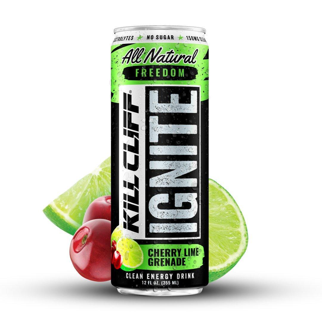 Kill Cliff Ignite Cherry Lime Grenade Energy Drink