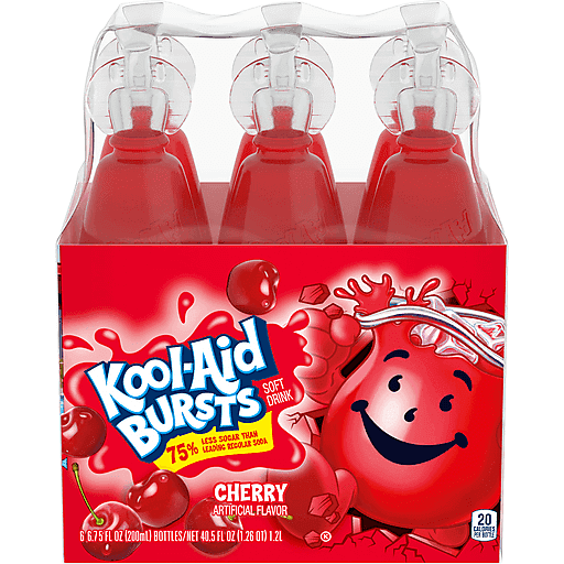 Kool-Aid Bursts Cherry 6 Pk