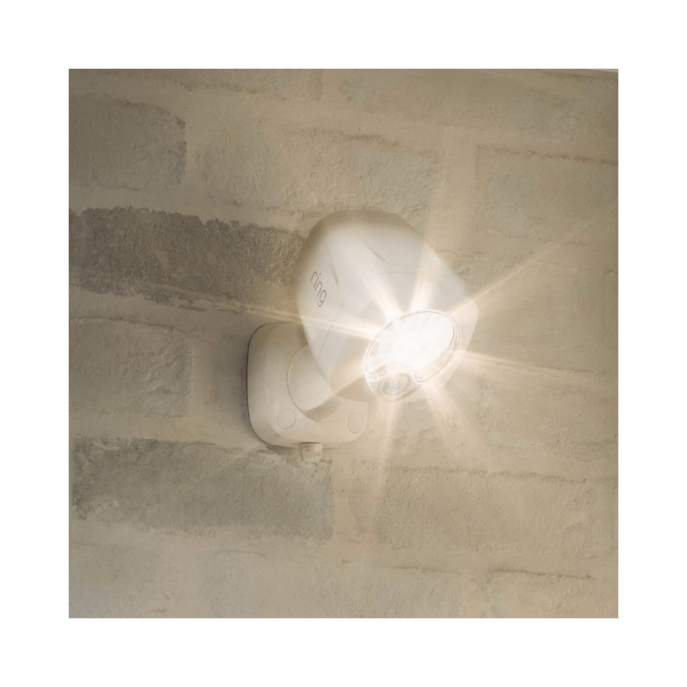 Lampe de sécurité Ring Spotlight pour l'extérieur, détecteur de mouvement intégré (5B11S8 - BEN0) - Jack Righteous