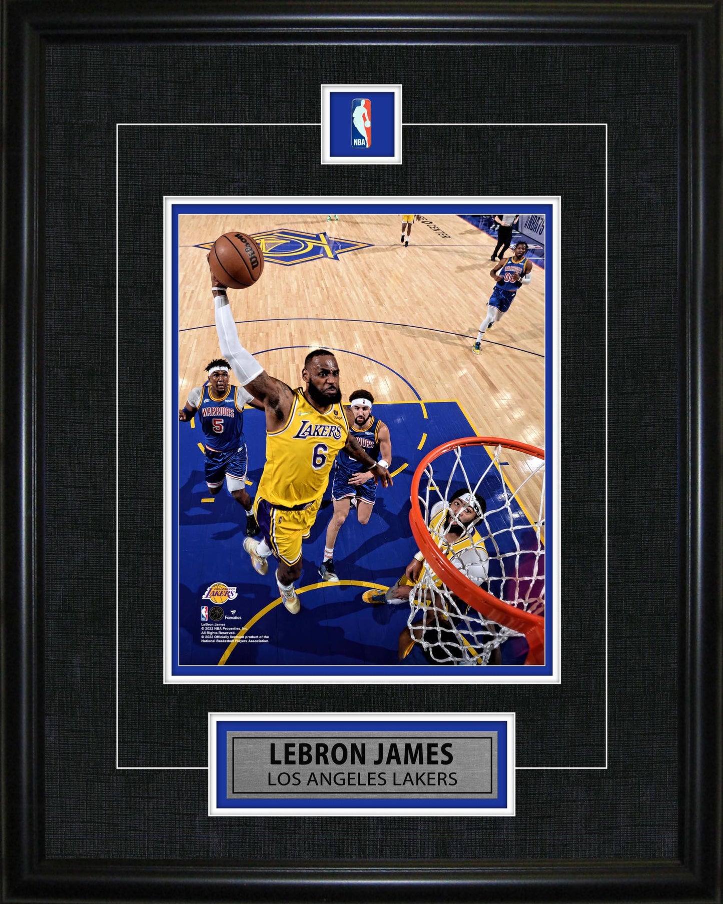 Lebron James Framed Pin & Plate Lakers - Jack Righteous