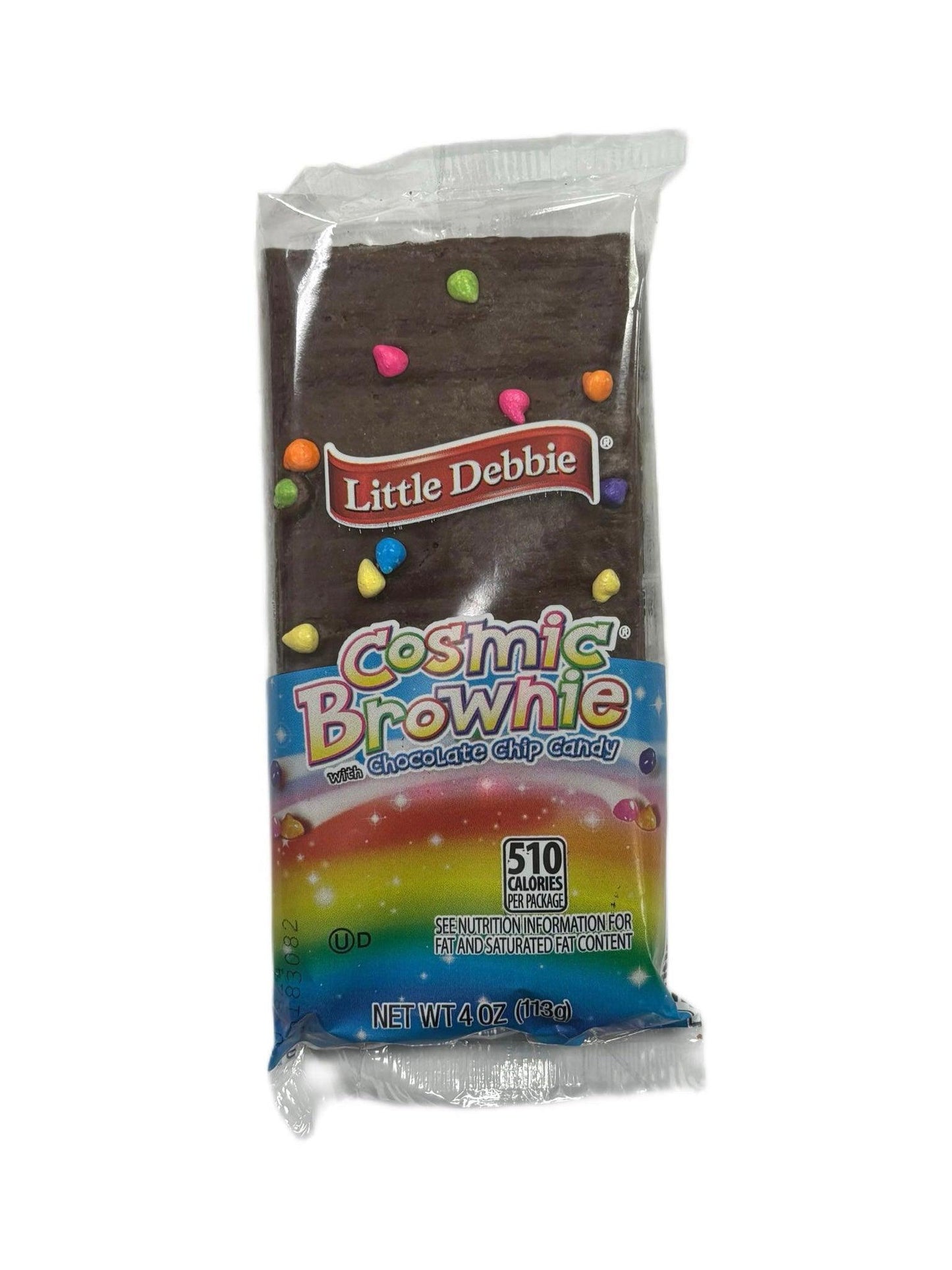 Little Debbie Cosmic Brownie With Chocolate Chip Candy 113G