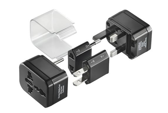 Lot de 5 adaptateurs de voyage d'Insignia (NS - TAPS5 - C) - Jack Righteous