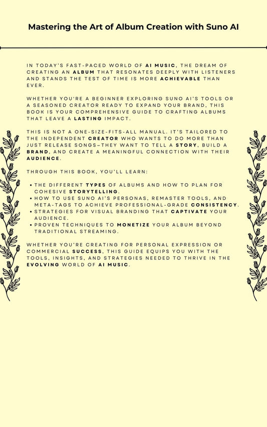 Master the Album: Crafting Cohesive Music with Suno AI - Jack Righteous