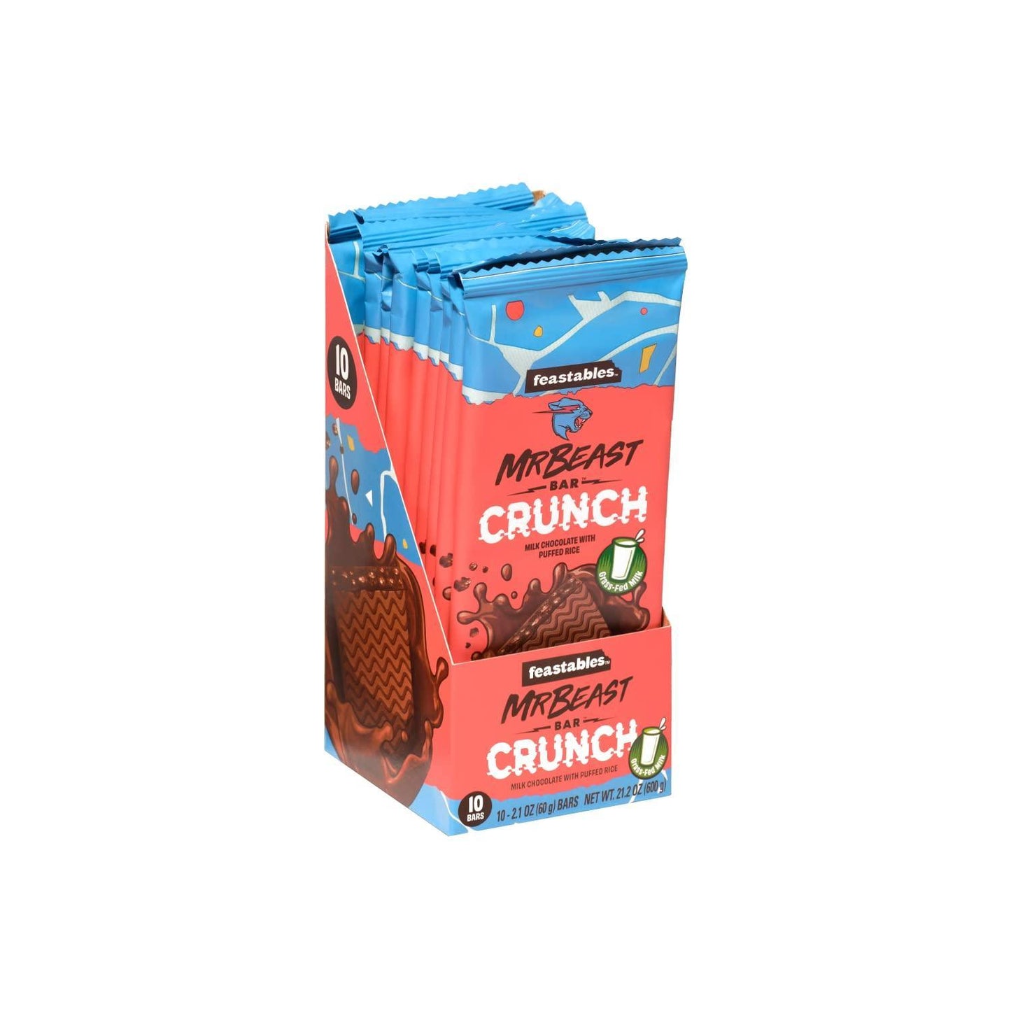 Mini Mr.Beast CRUNCH Milk Chocolate Bar