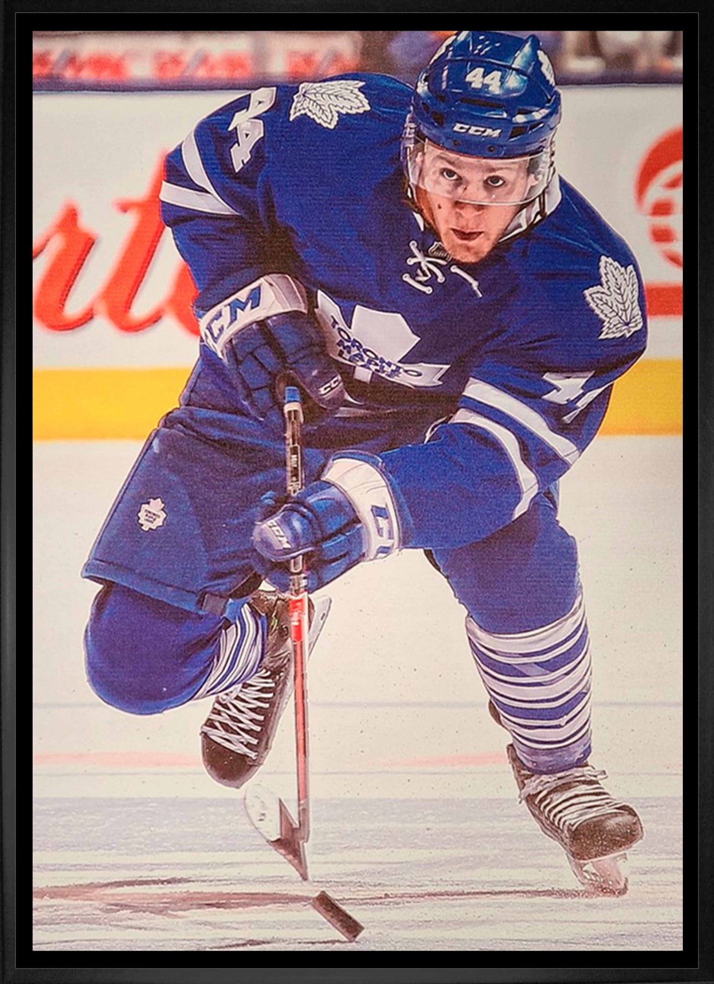 Morgan Rielly Toronto Maple Leafs Framed 20x29 Canvas - Jack Righteous