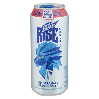 Mountain Dew Energy Pomegranate Blue Burst