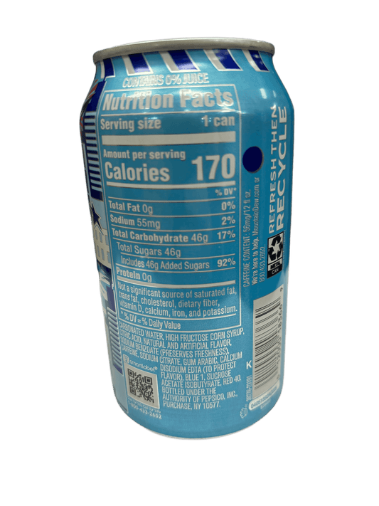 Mountain Dew Liberty Chill 355ML - Jack Righteous