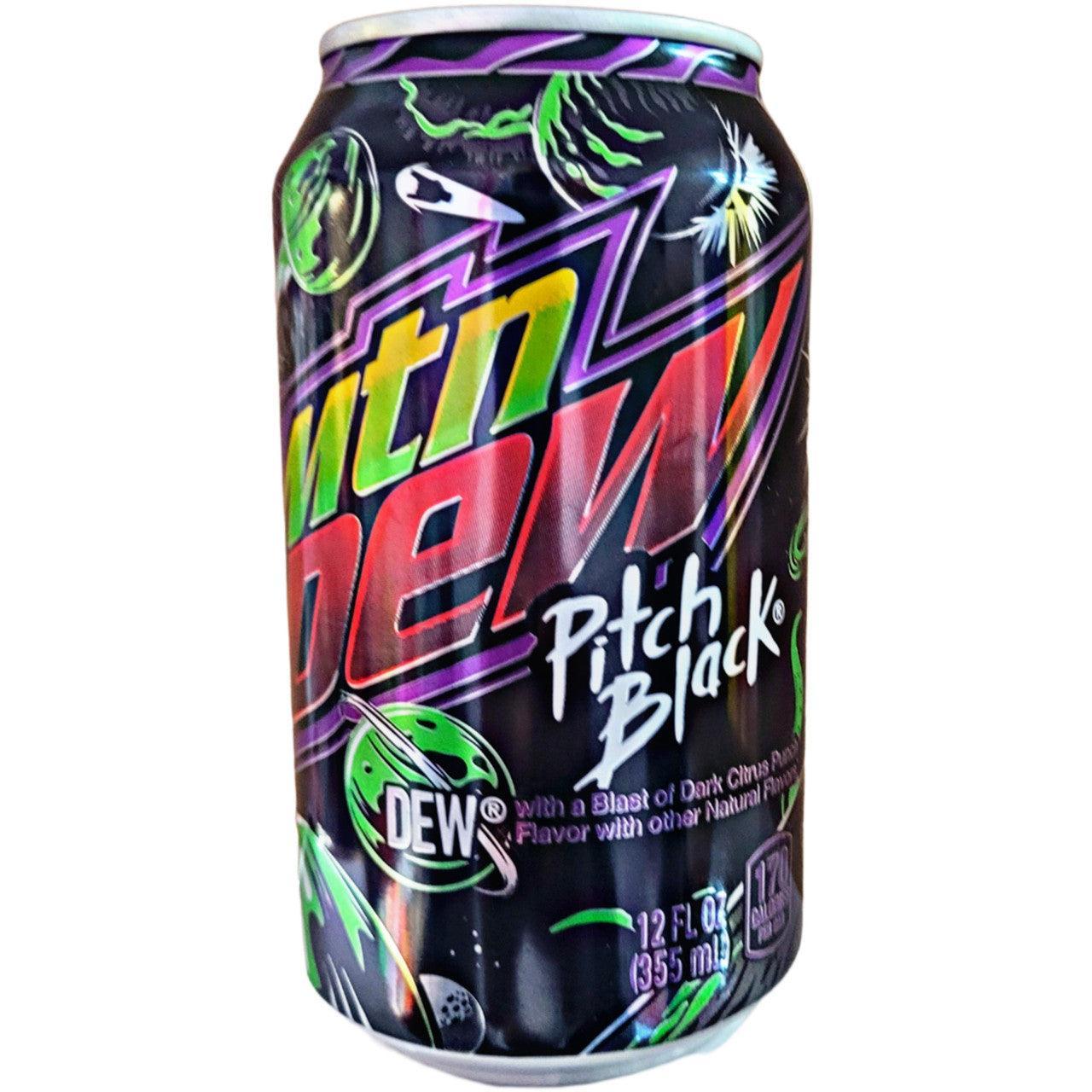 Mountain Dew Pitch Black Can