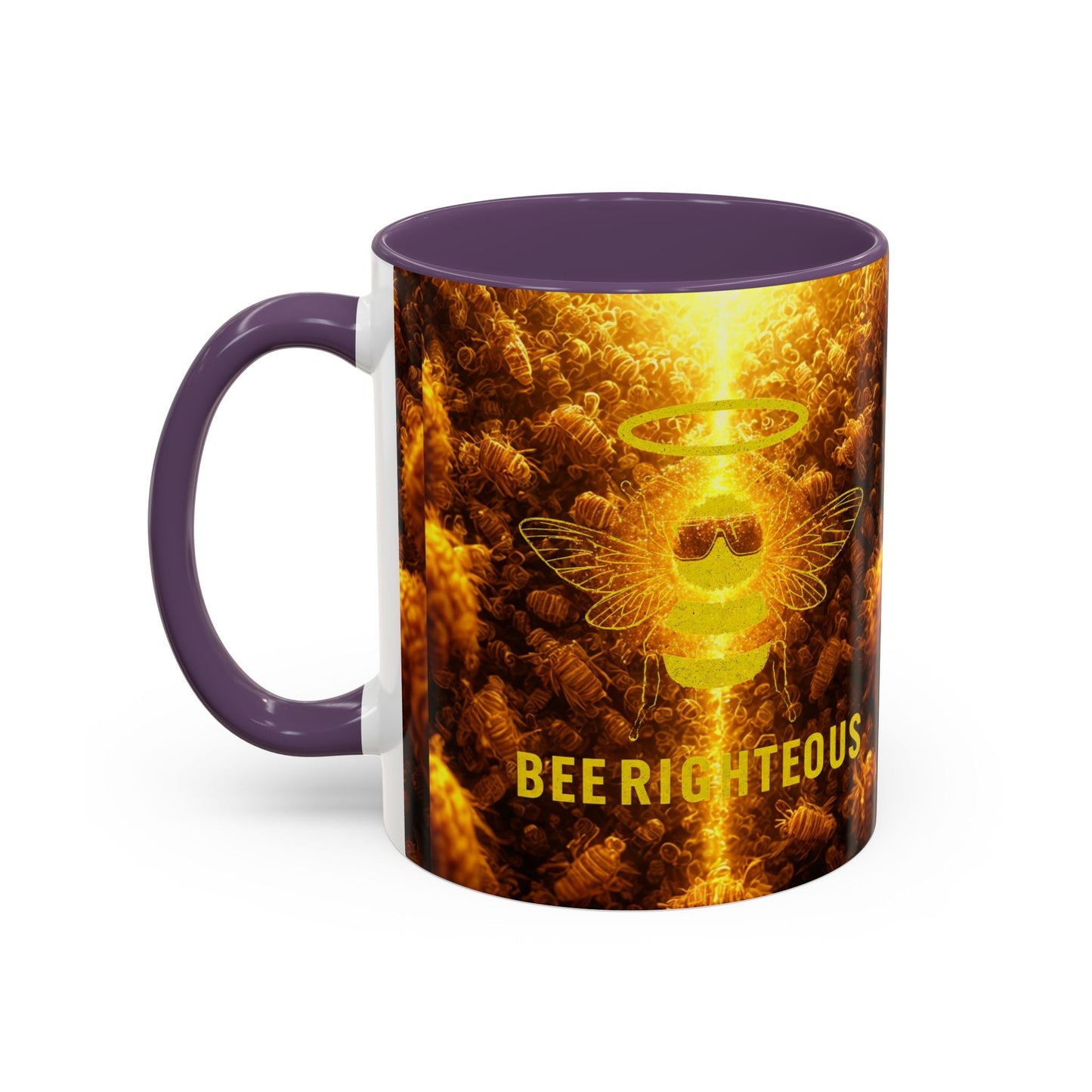 Mug - BEE RIGHTEOUS - 11, 15oz Accent Coffee Mug - Jack Righteous