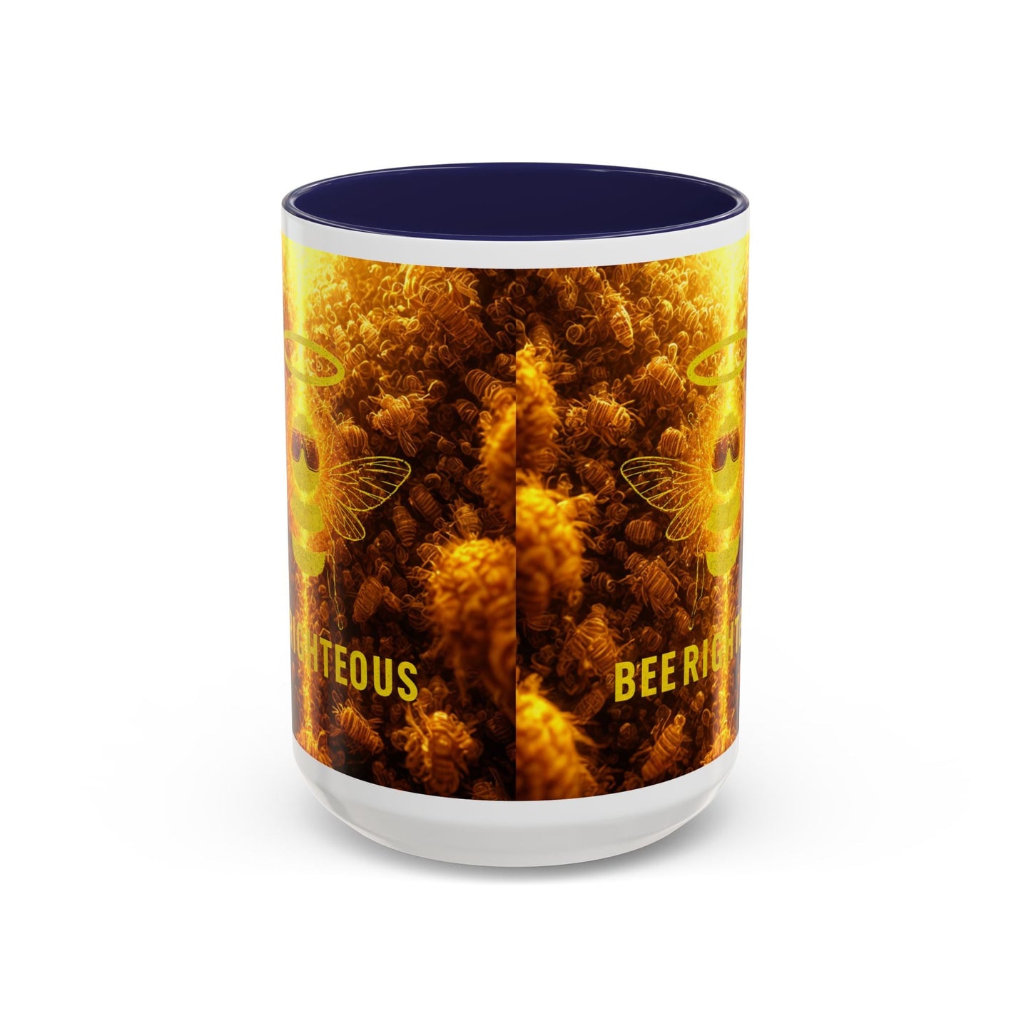 Mug - BEE RIGHTEOUS - 11, 15oz Accent Coffee Mug - Jack Righteous