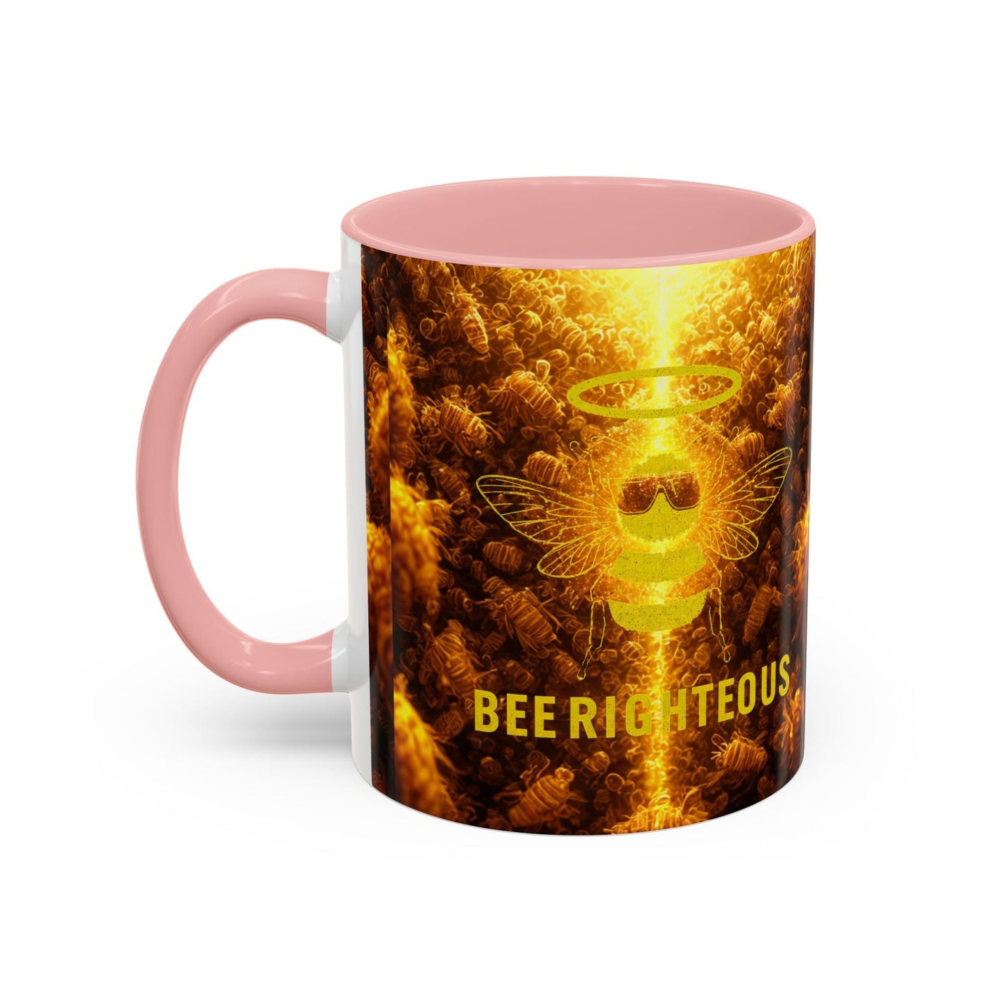 Mug - BEE RIGHTEOUS - 11, 15oz Accent Coffee Mug - Jack Righteous