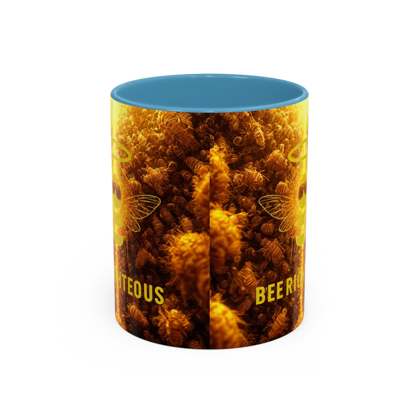 Mug - BEE RIGHTEOUS - 11, 15oz Accent Coffee Mug - Jack Righteous
