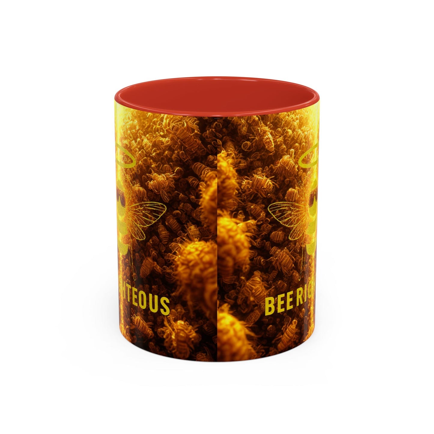 Mug - BEE RIGHTEOUS - 11, 15oz Accent Coffee Mug - Jack Righteous