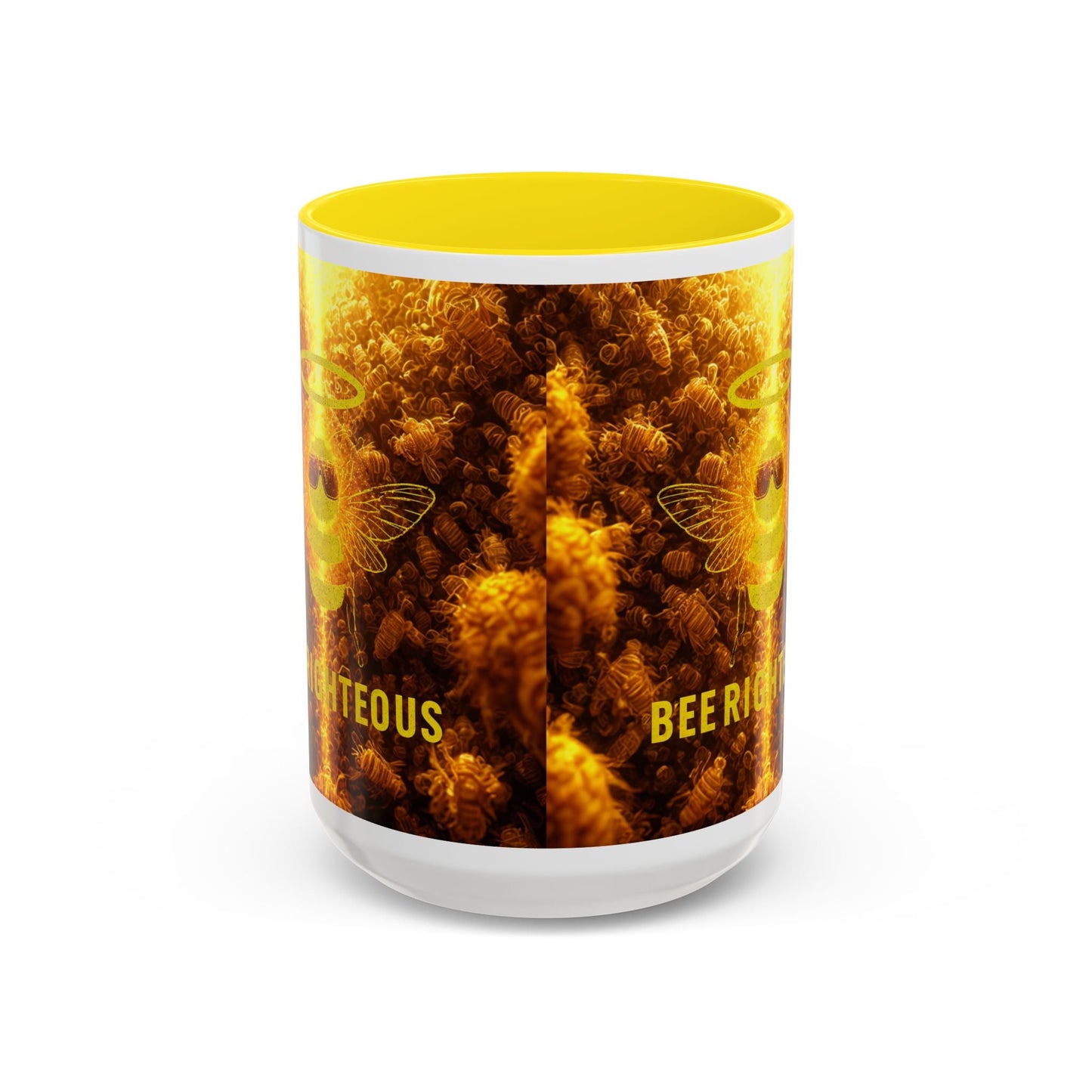 Mug - BEE RIGHTEOUS - 11, 15oz Accent Coffee Mug - Jack Righteous