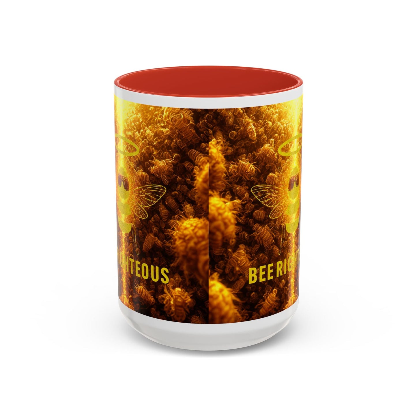 Mug - BEE RIGHTEOUS - 11, 15oz Accent Coffee Mug - Jack Righteous