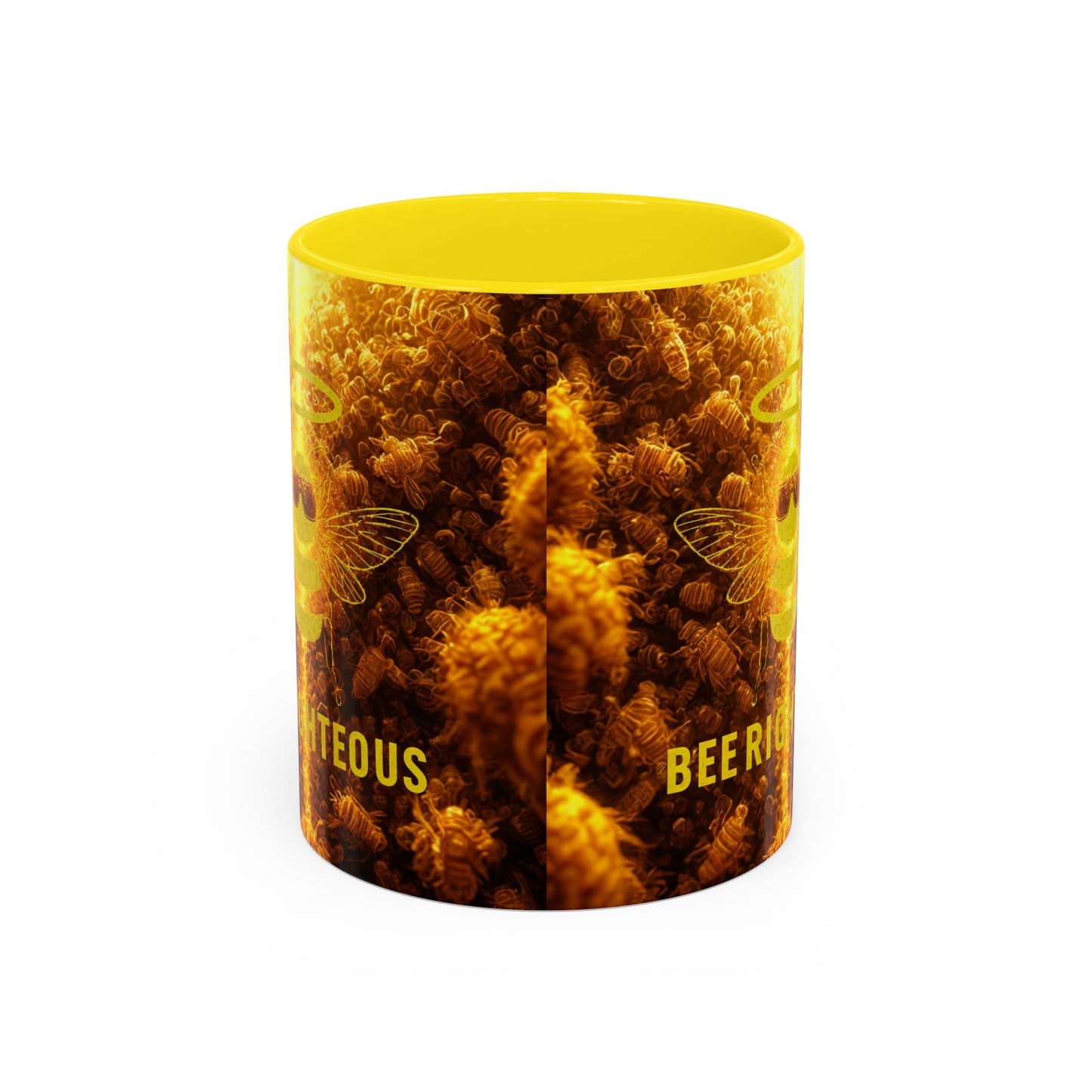 Mug - BEE RIGHTEOUS - 11, 15oz Accent Coffee Mug - Jack Righteous