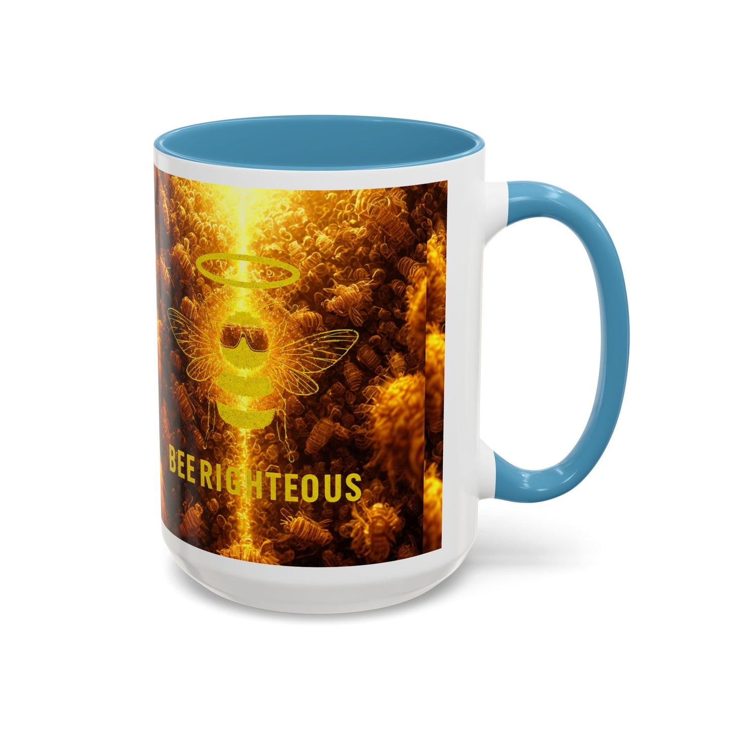 Mug - BEE RIGHTEOUS - 11, 15oz Accent Coffee Mug - Jack Righteous