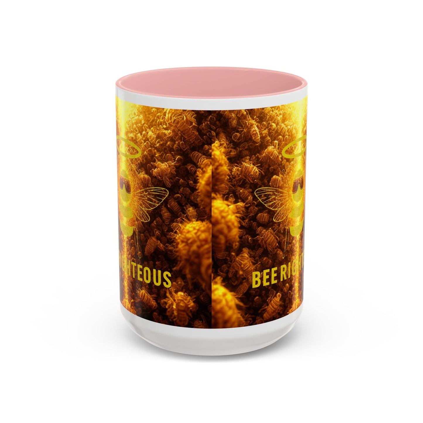 Mug - BEE RIGHTEOUS - 11, 15oz Accent Coffee Mug - Jack Righteous