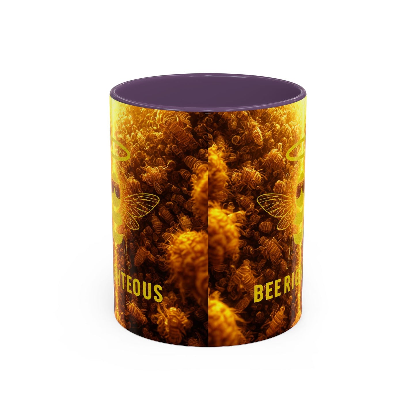Mug - BEE RIGHTEOUS - 11, 15oz Accent Coffee Mug - Jack Righteous