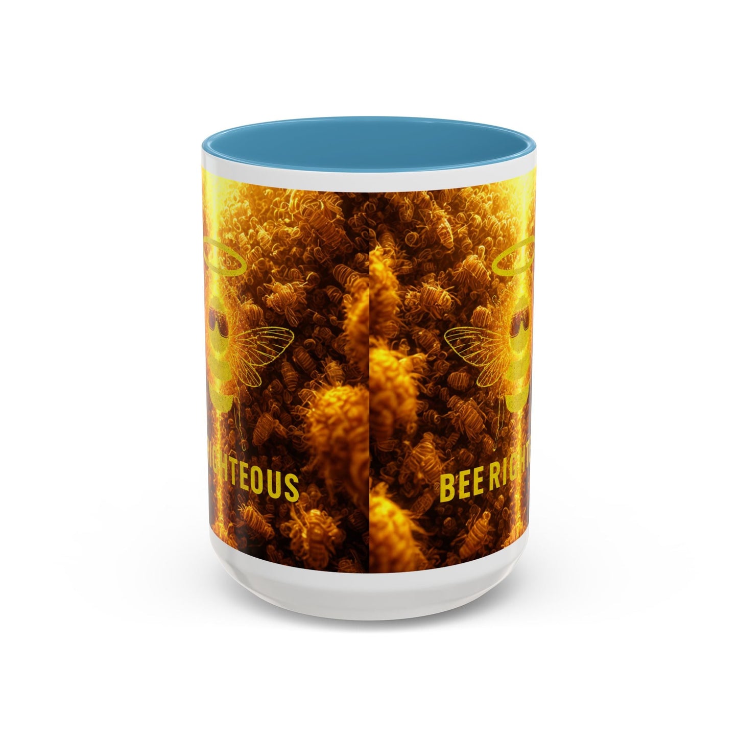 Mug - BEE RIGHTEOUS - 11, 15oz Accent Coffee Mug - Jack Righteous