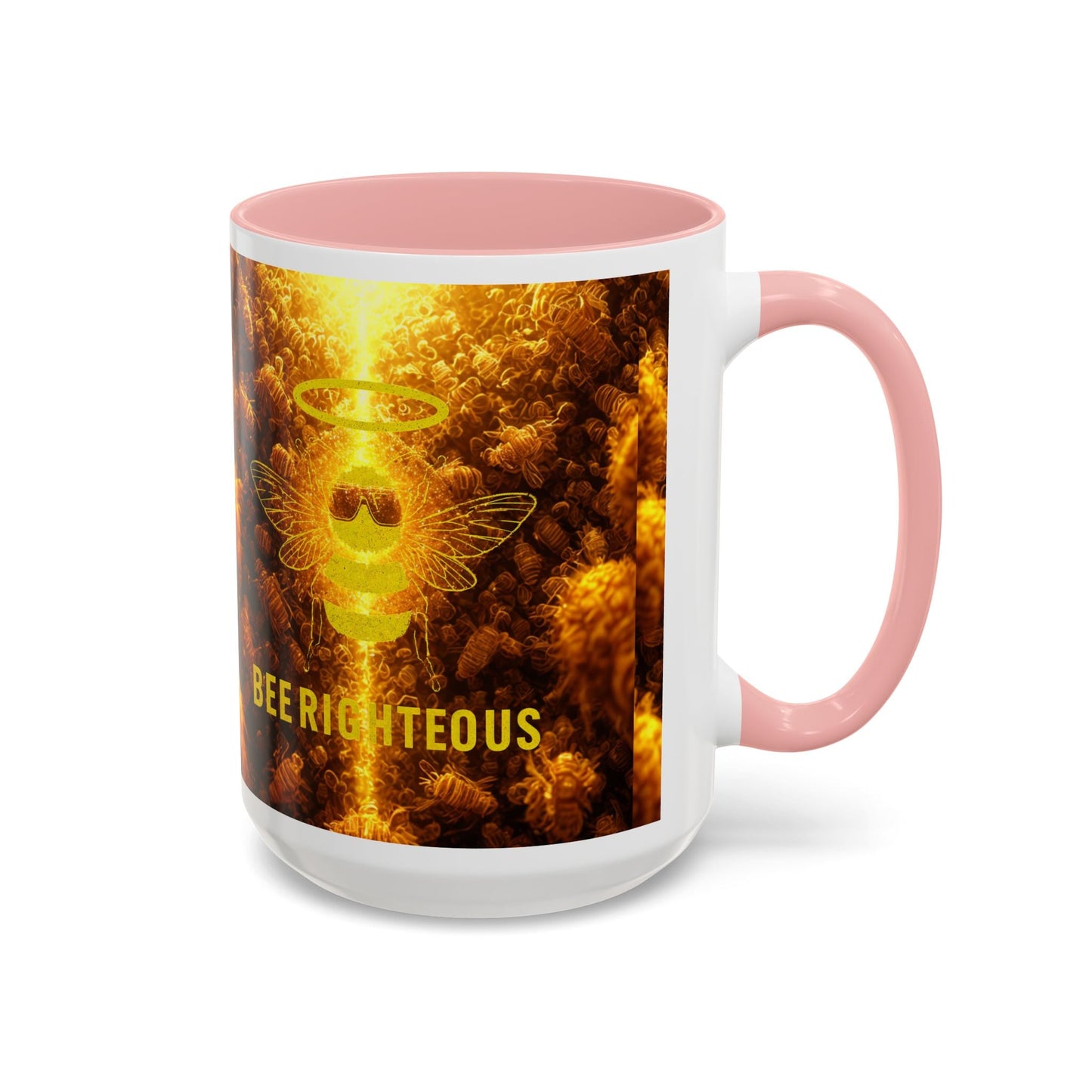 Mug - BEE RIGHTEOUS - 11, 15oz Accent Coffee Mug - Jack Righteous