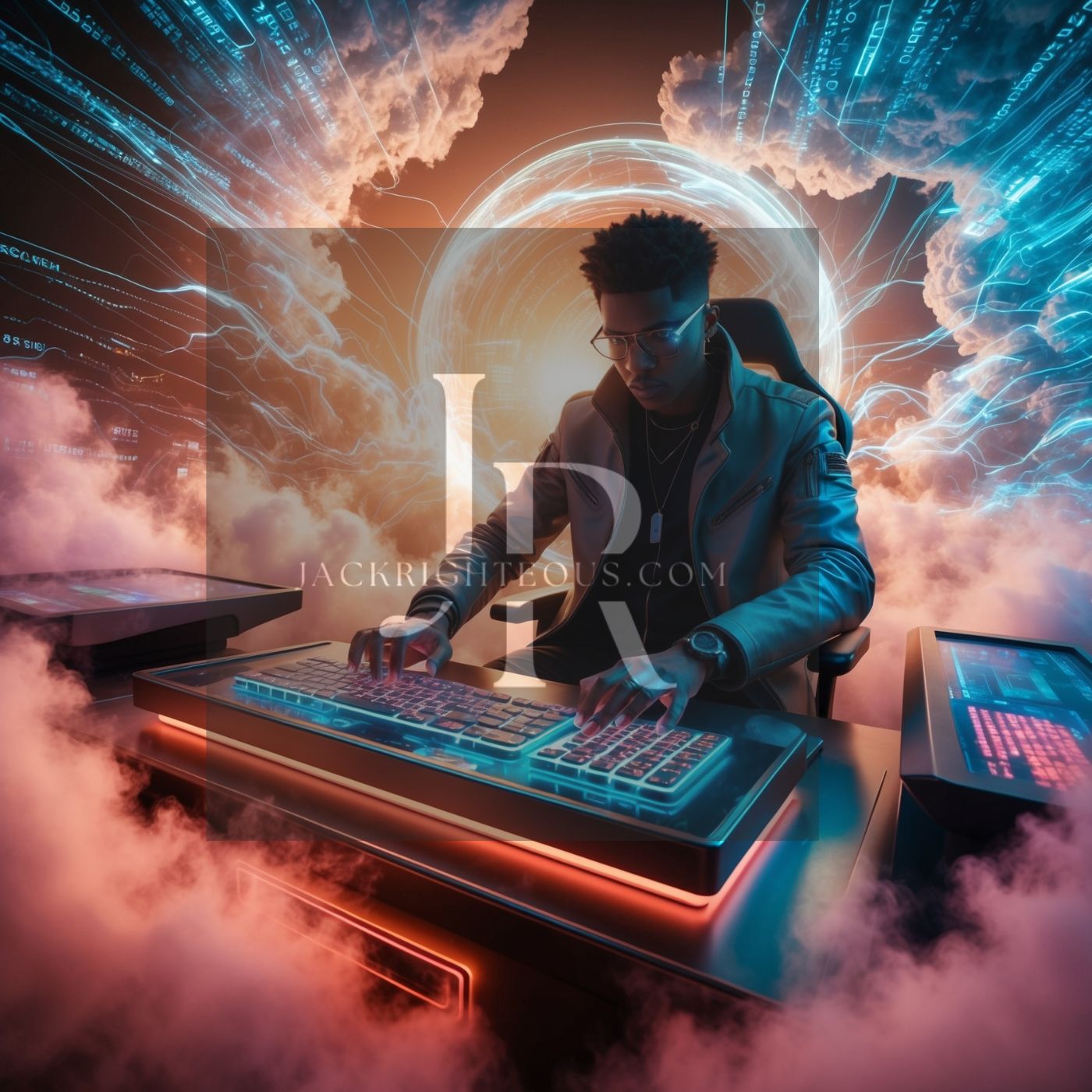 Music Maestro: Futuristic Audio Wizard Collection - Jack Righteous