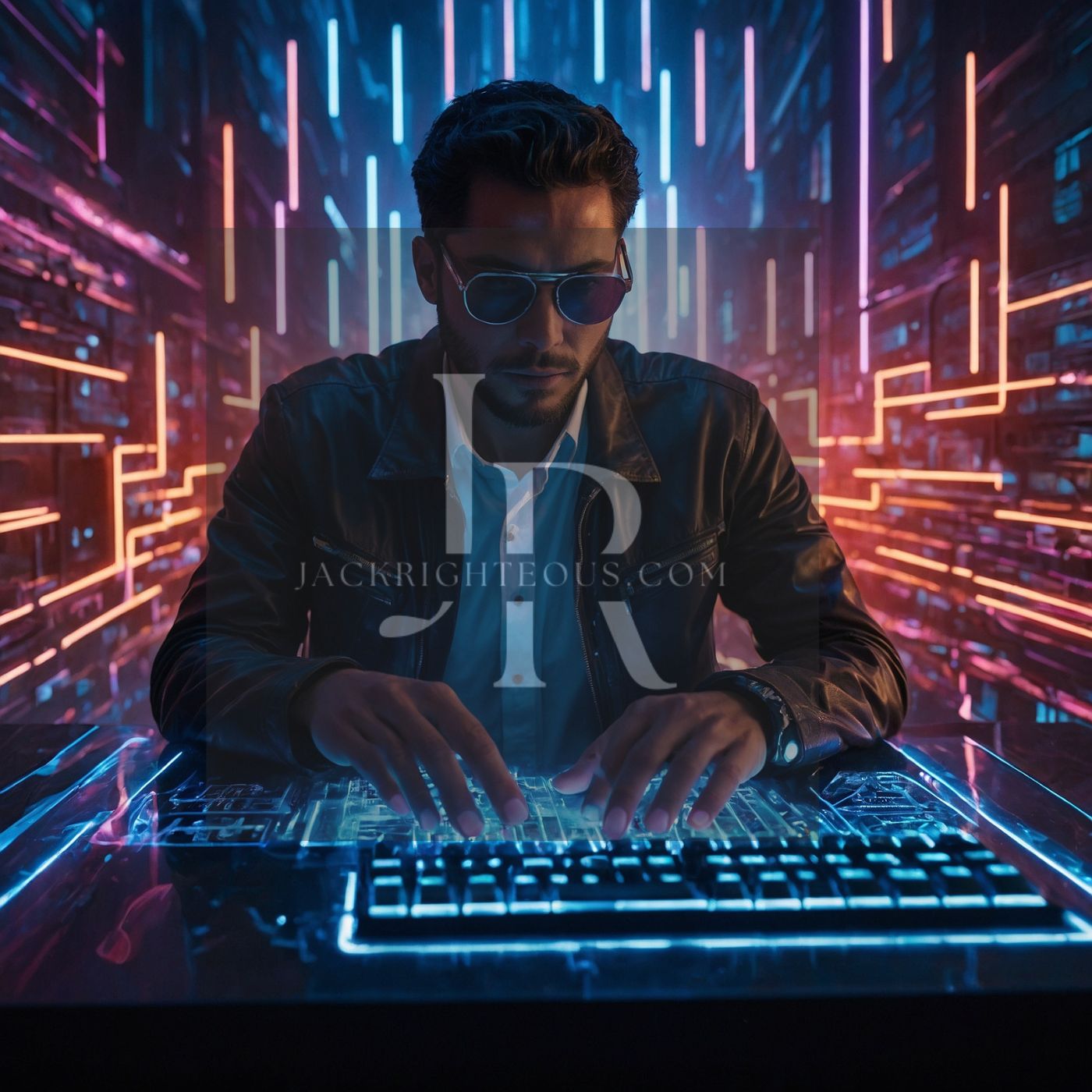 Music Maestro: Futuristic Audio Wizard Collection - Jack Righteous