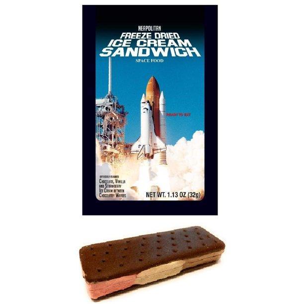 Neapolitan Freeze Dried Ice Cream Sandwich Space Food - Jack Righteous