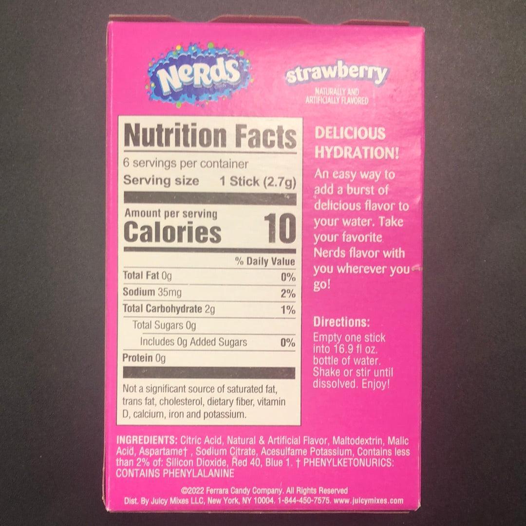Nerds Strawberry Drink Mix - 6 Packets
