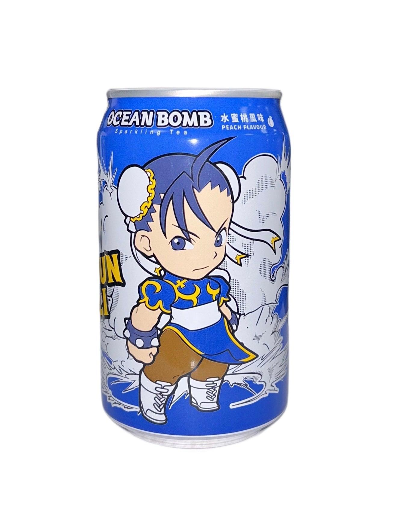 Ocean Bomb Street Fighter Chun Li - Sparkling Peach Tea