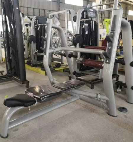 Olympic Flat Bench with Barbell and Plate Support (HX - AN52) - Jack Righteous