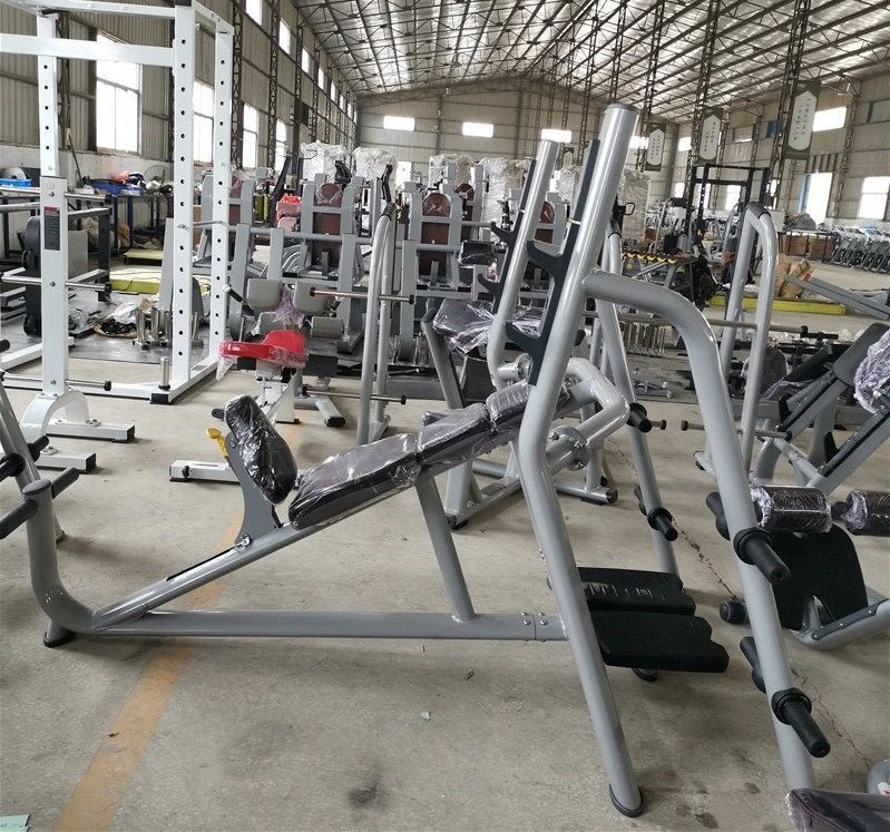 Olympic Incline Bench with Barbell Support, Spotter and Plate Holders (AN59) - Jack Righteous