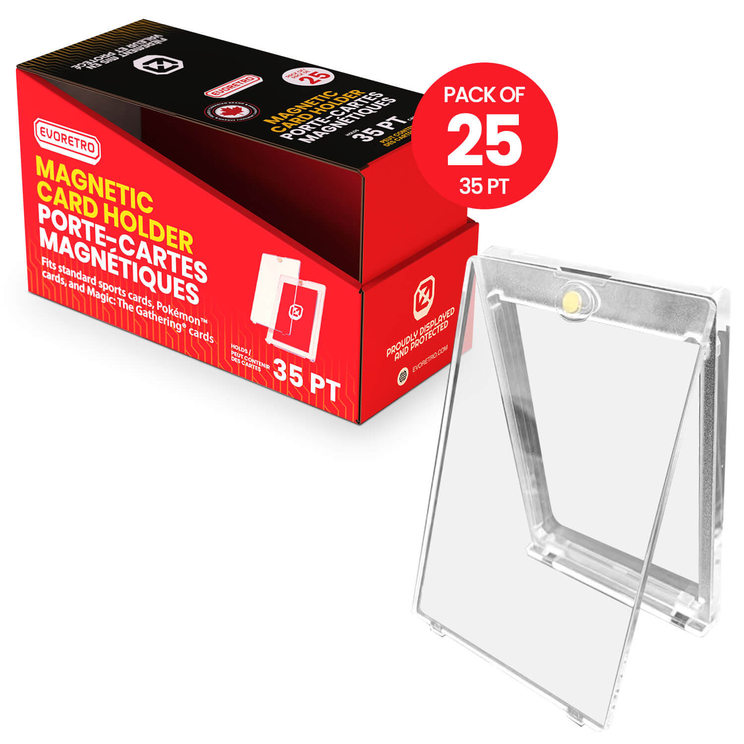 One Touch Magnetic Card Holder – 25 Pack - Jack Righteous