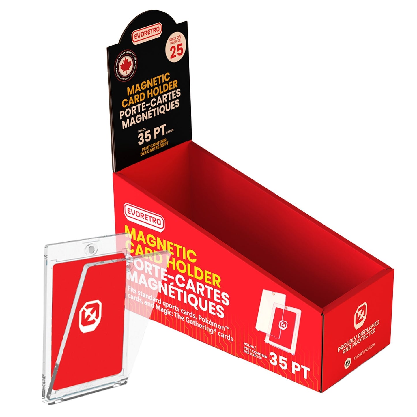 One Touch Magnetic Card Holder – 25 Pack - Jack Righteous