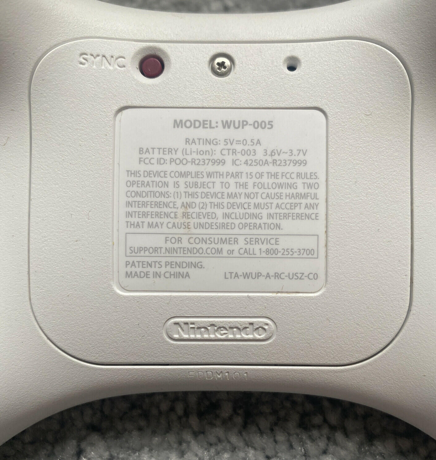 Pro Controller for Wii U