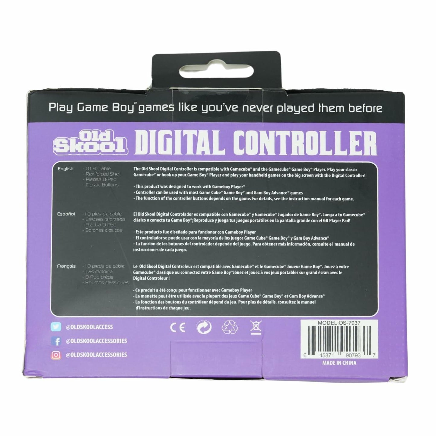 Digital Controller for Gamecube & Gameboy