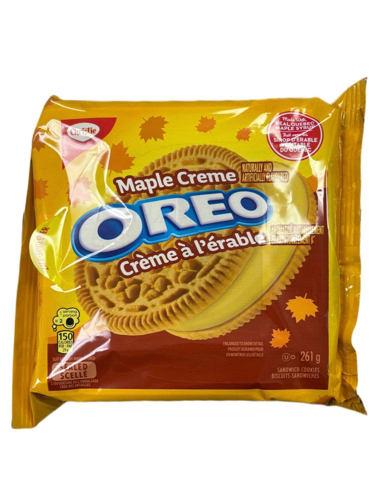 Oreo Maple Creme Quebec Limited Edition 261G - Canadian Edition