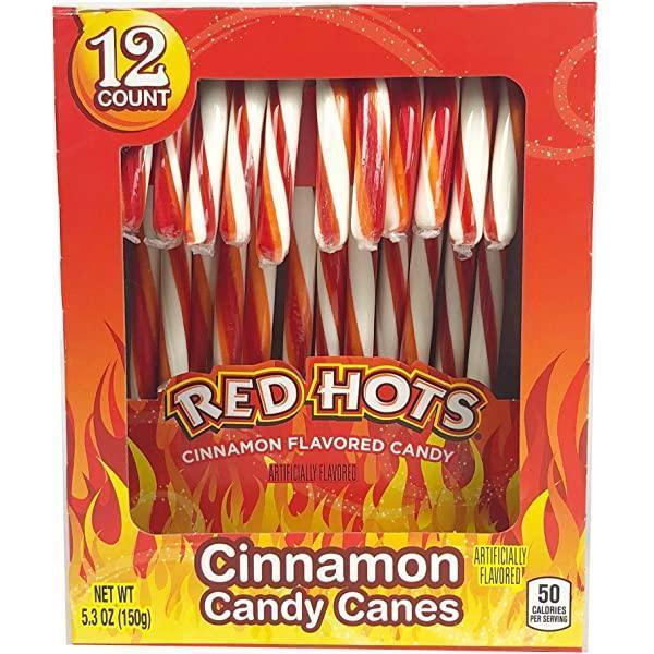 Original Red Hots Candy Canes